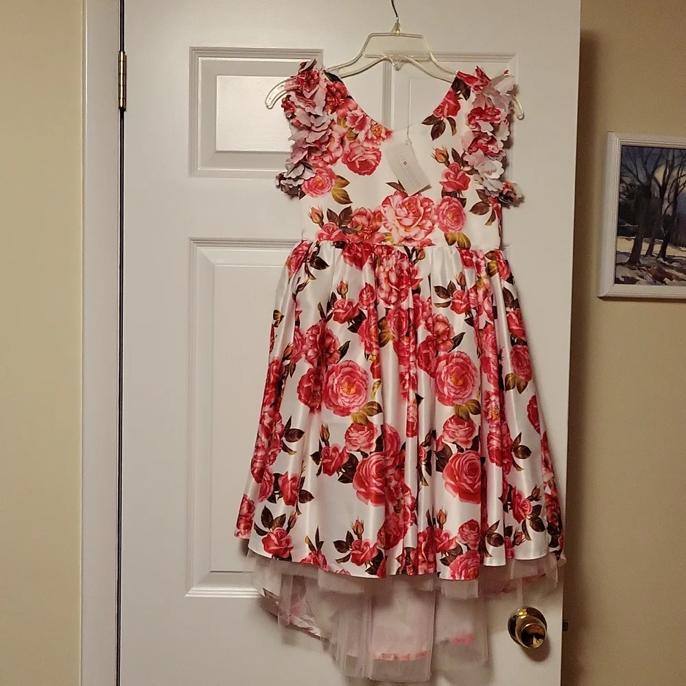 🆕️Just couture floral dress, size 10